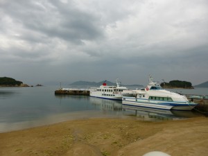 大島の桟橋